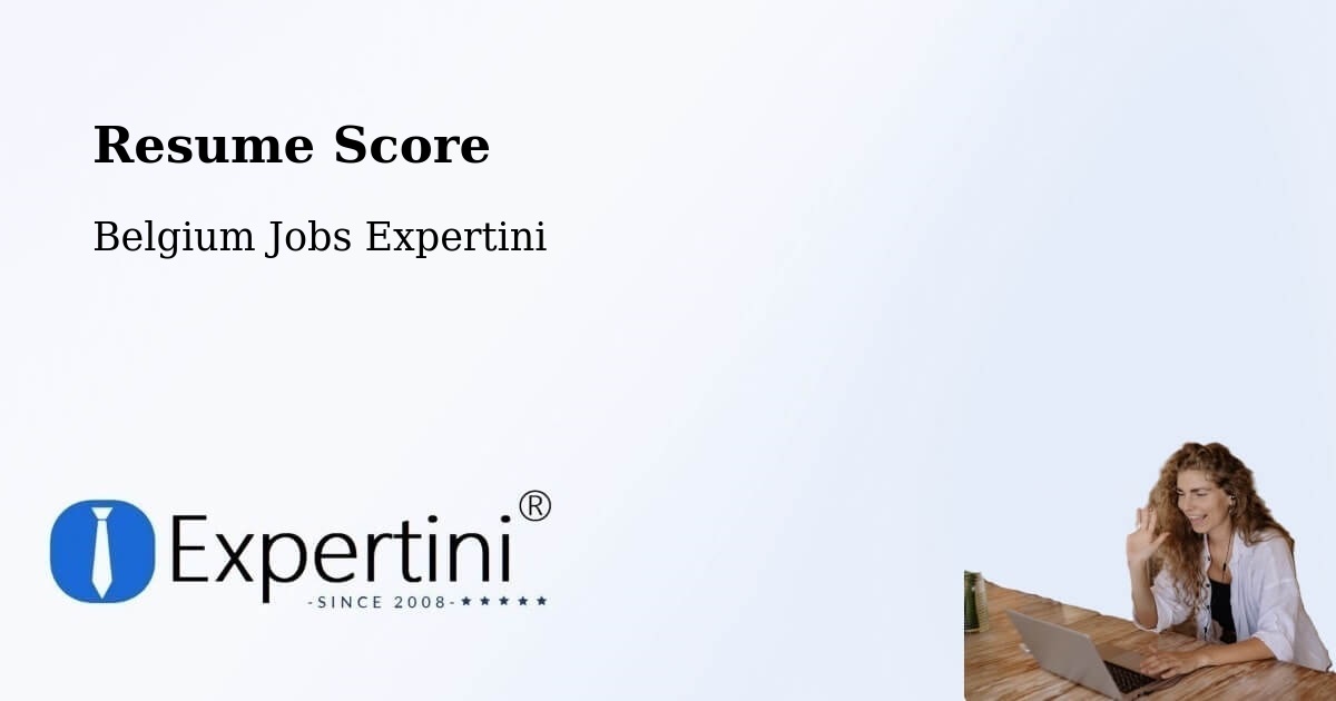 Resume Score & Job Description Match Tool – Zedelgem - Belgium Jobs Expertini